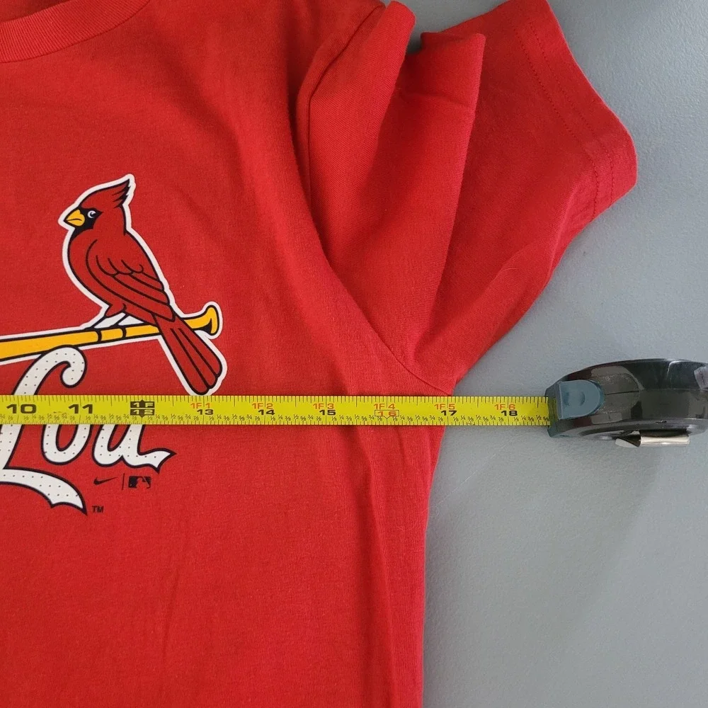 St Louis Cardinals Paul Goldschmidt Nike Shirt The Lou Logo Short Sleeve Youth L